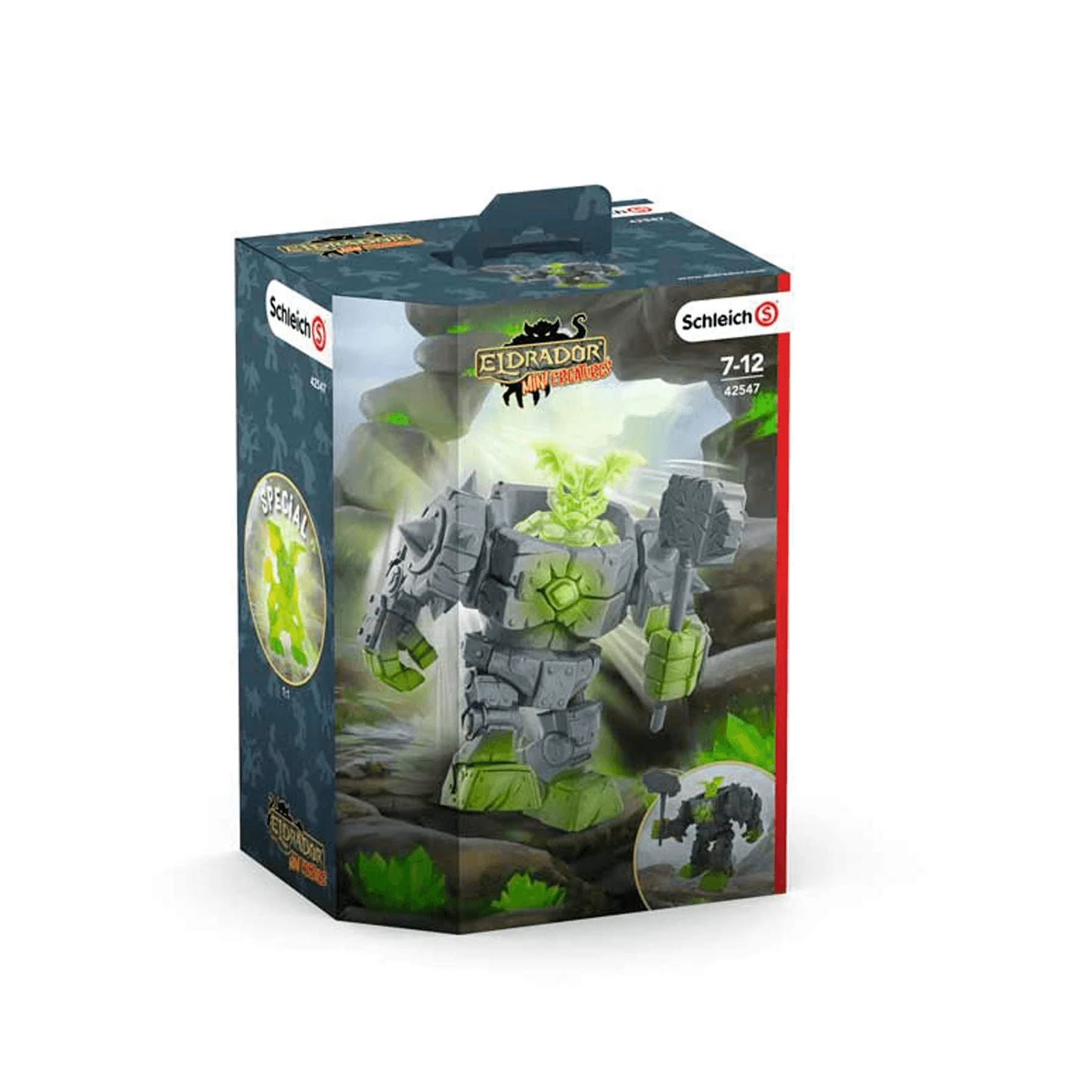 Schleich Robot de piedra con Eldrador Mini Creatures - Image 2