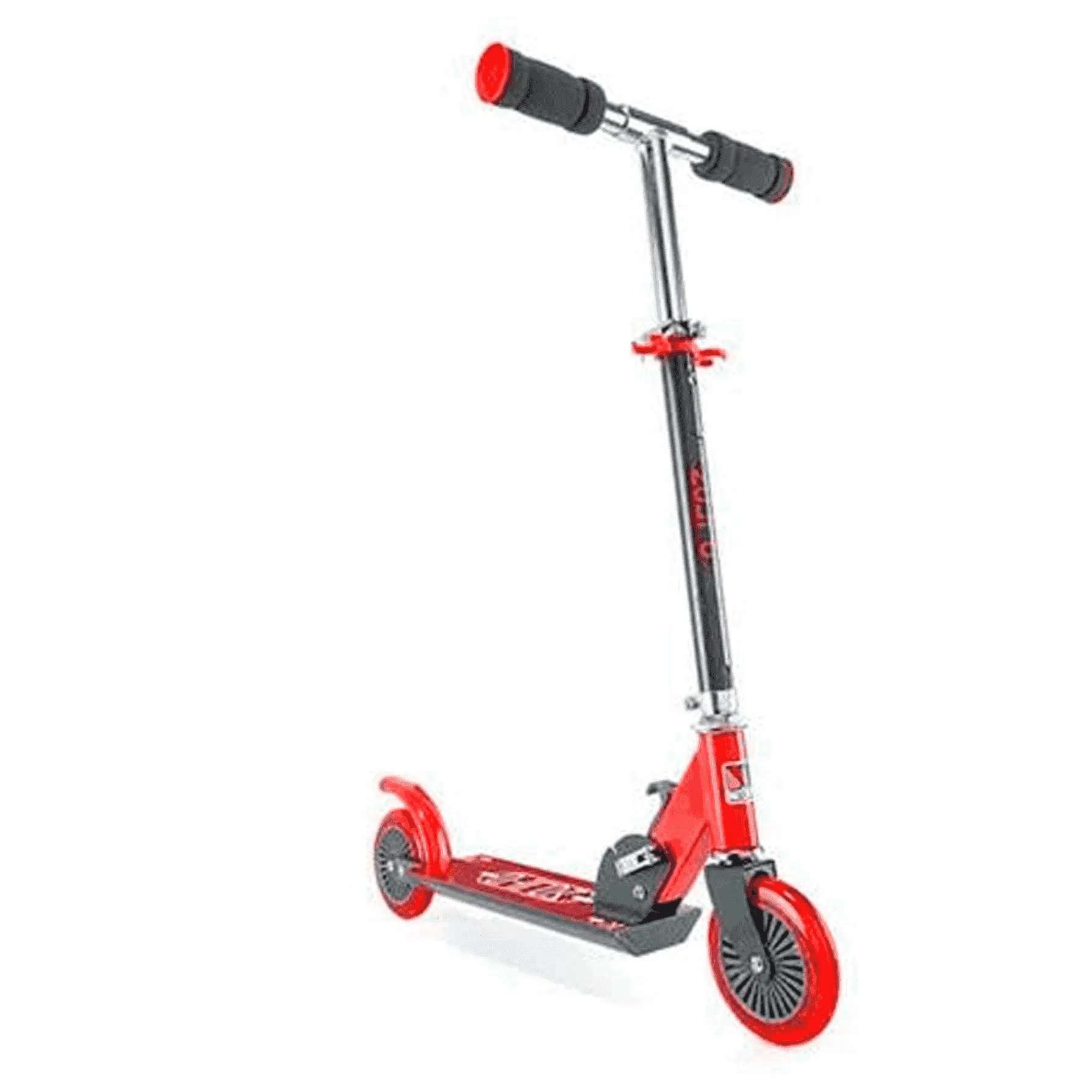 Scooter Rojo Patinete 2 Ruedas Plegable