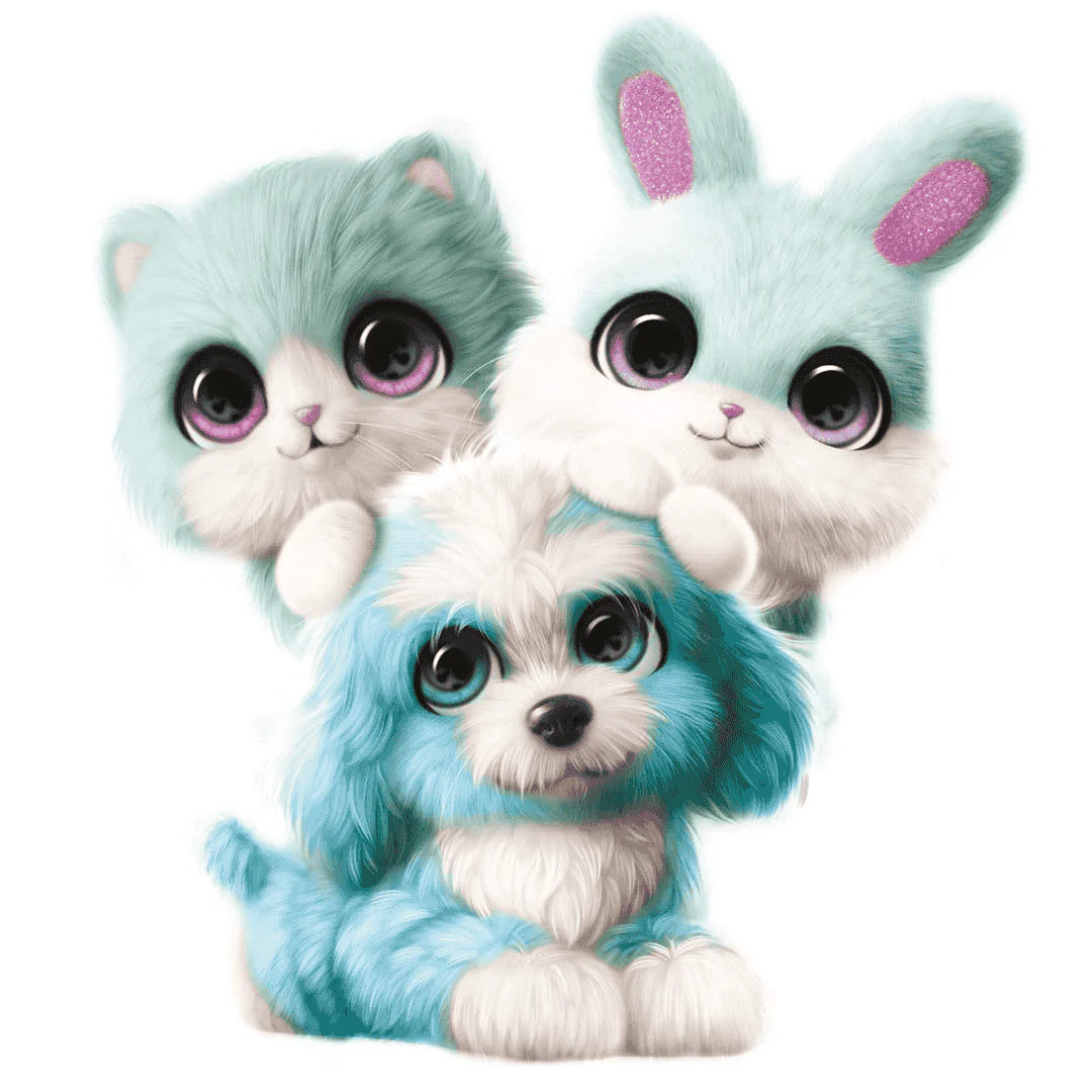 Scruff-a-Luvs Pet Scruffs Sorpresa Azul / Pack Individual - Image 2