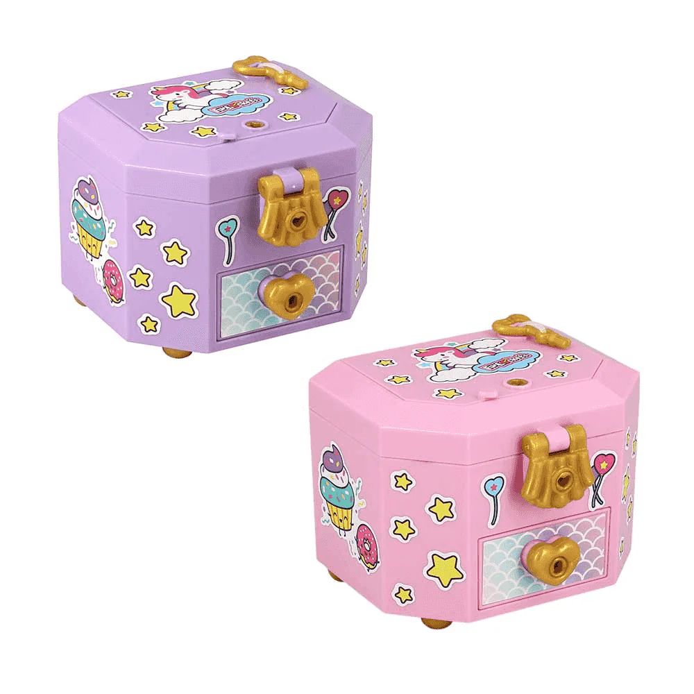Secret Jewellery Box – Joyero sorpresa con más de 20 charms y abalorios para crear pulseras (4+ años