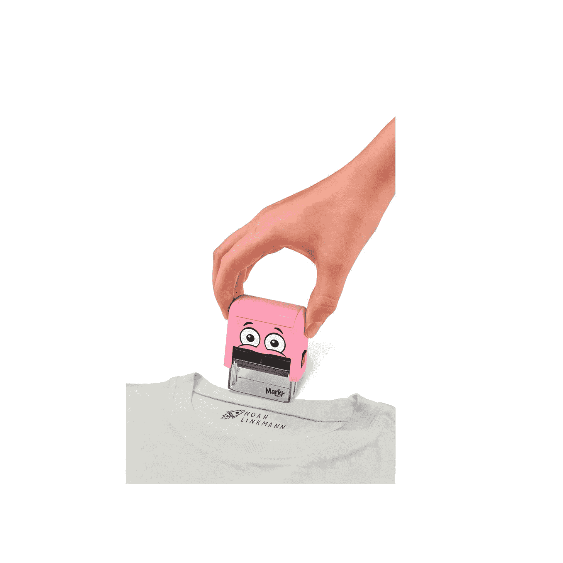 Sello Marcador De Ropa Marky Infantil Rosa - Image 2