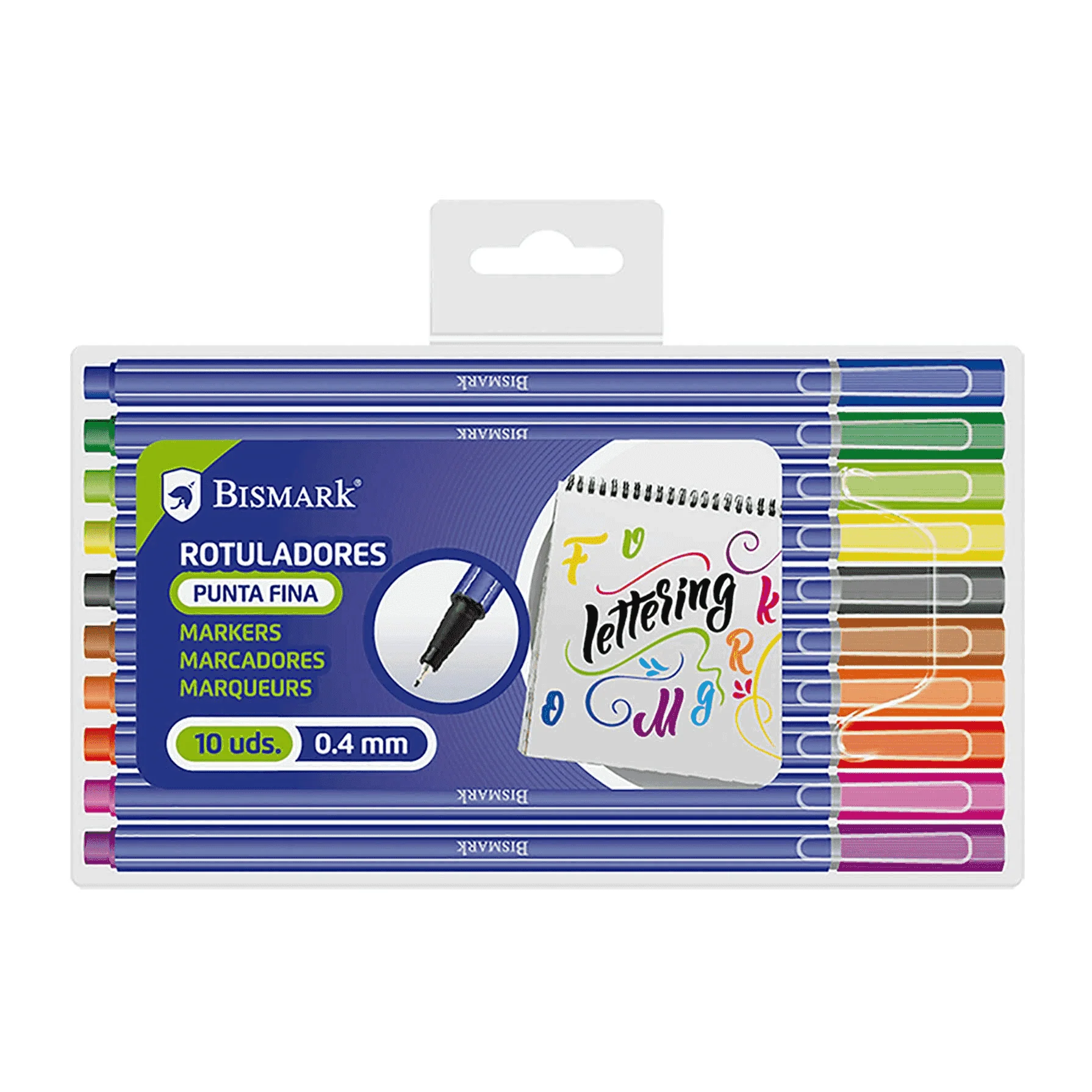 Set 10 Rotuladores Lettering Punta Fina