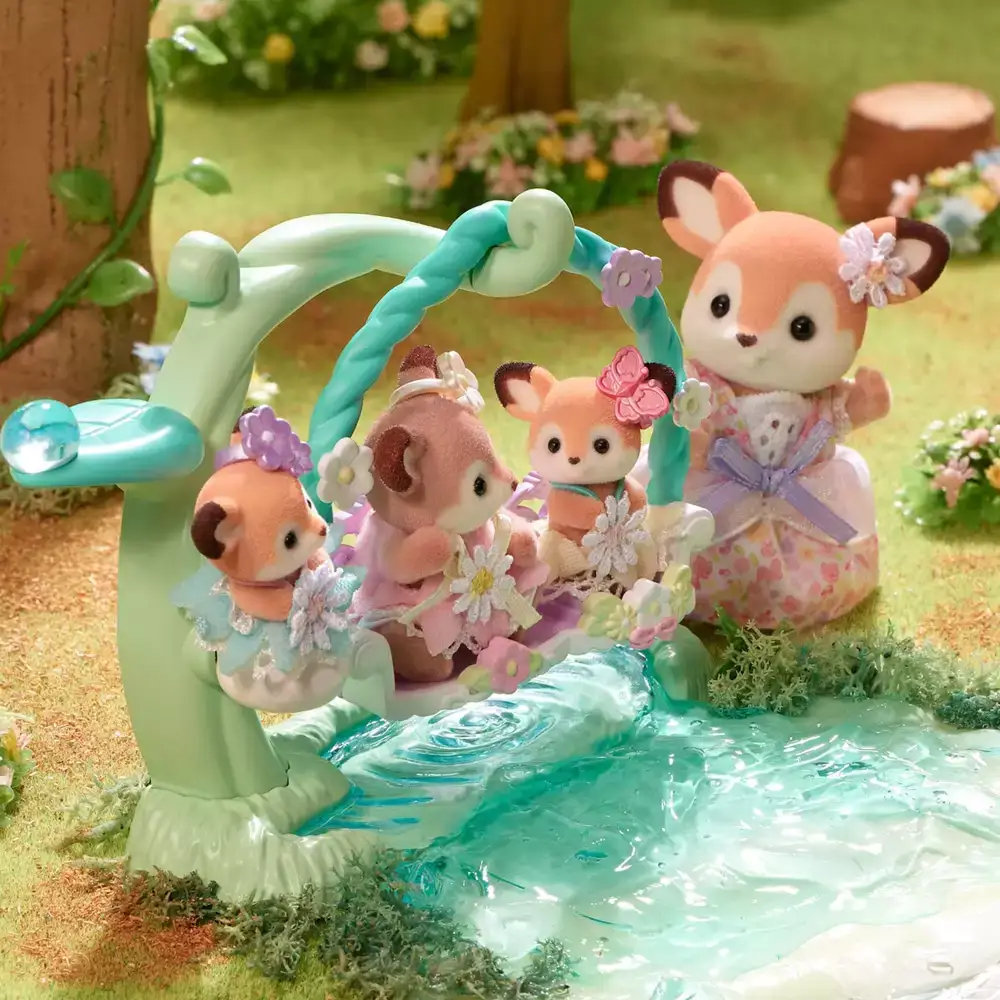 Set Bebés Ciervo en el Columpio – Sylvanian Families - Image 3