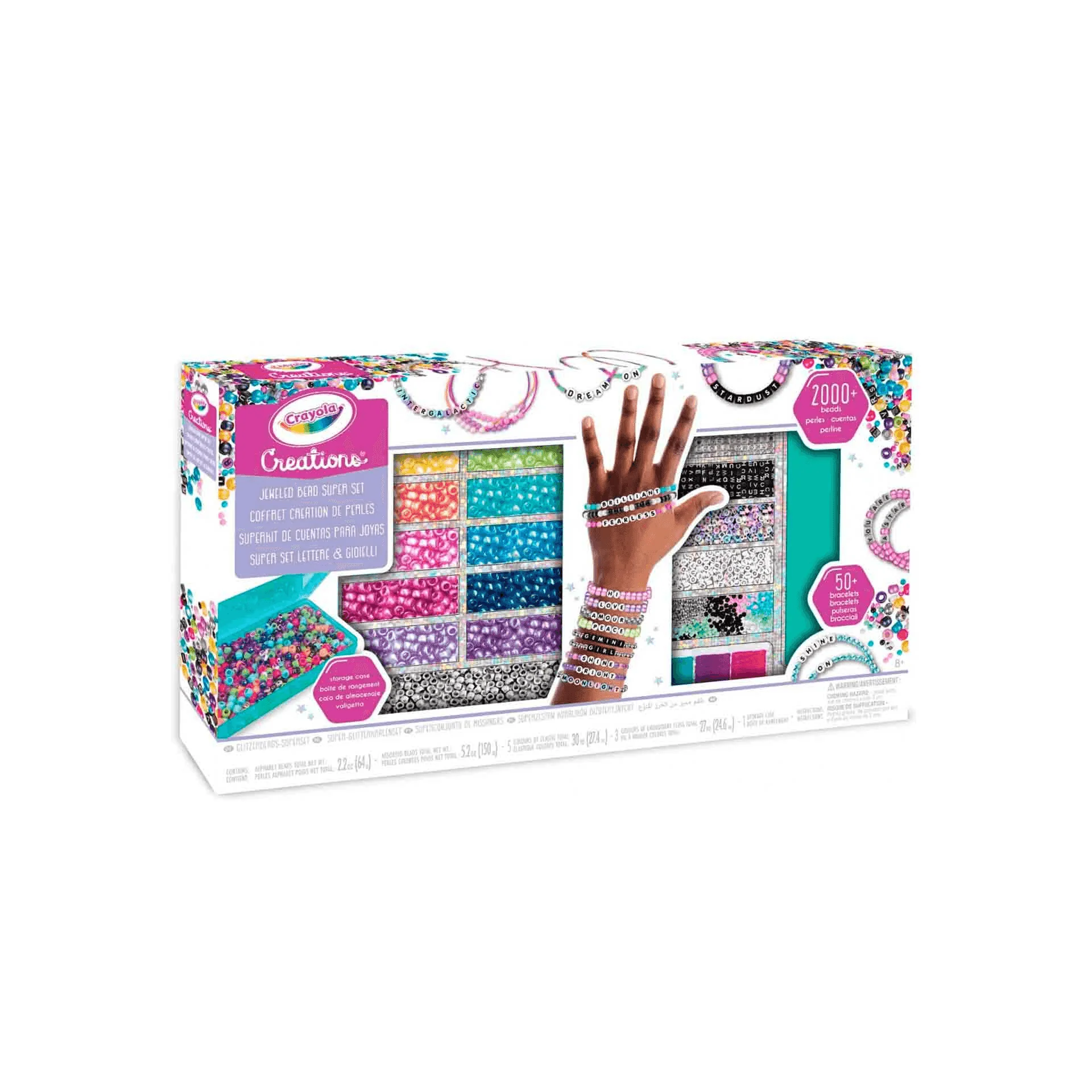 Set Creacion Pulseras Letras y Joyas