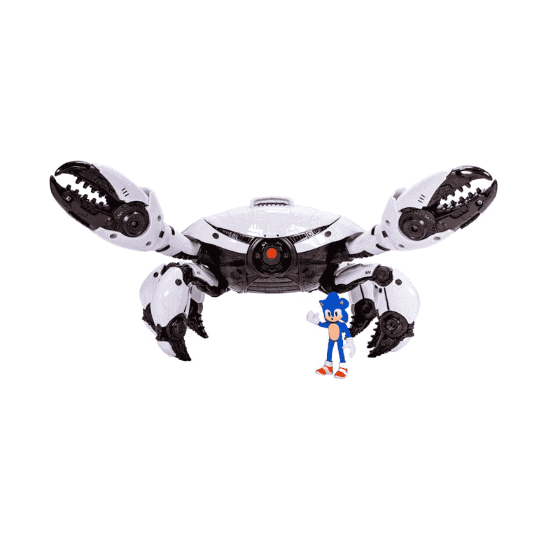 Set de Batalla Cangrejo Mecha con Figura de Sonic de 2.5' - Sonic 3 La Película - Image 6