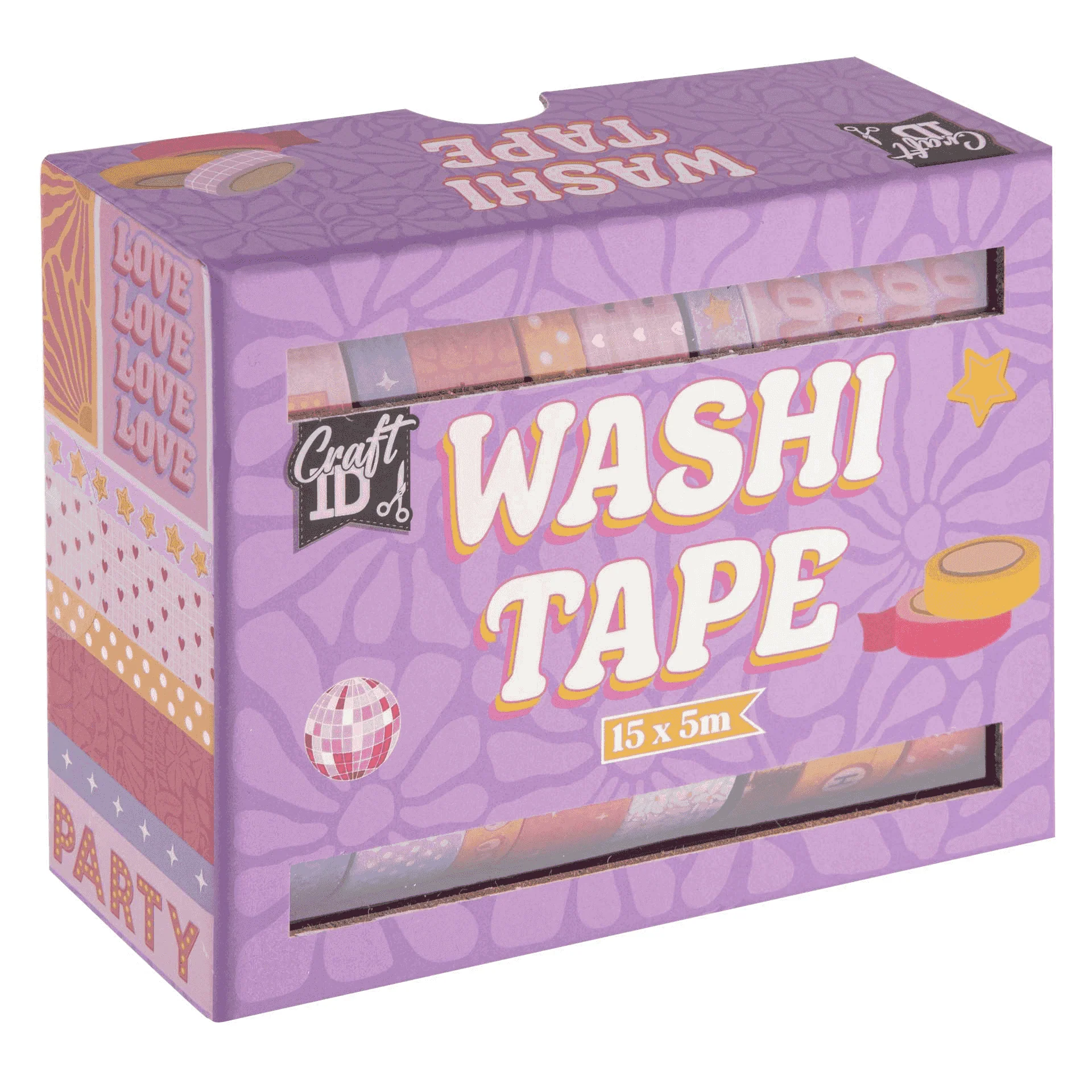 Set de Cinta Washi 15 Unidades – Decoración Manualidades - Image 3