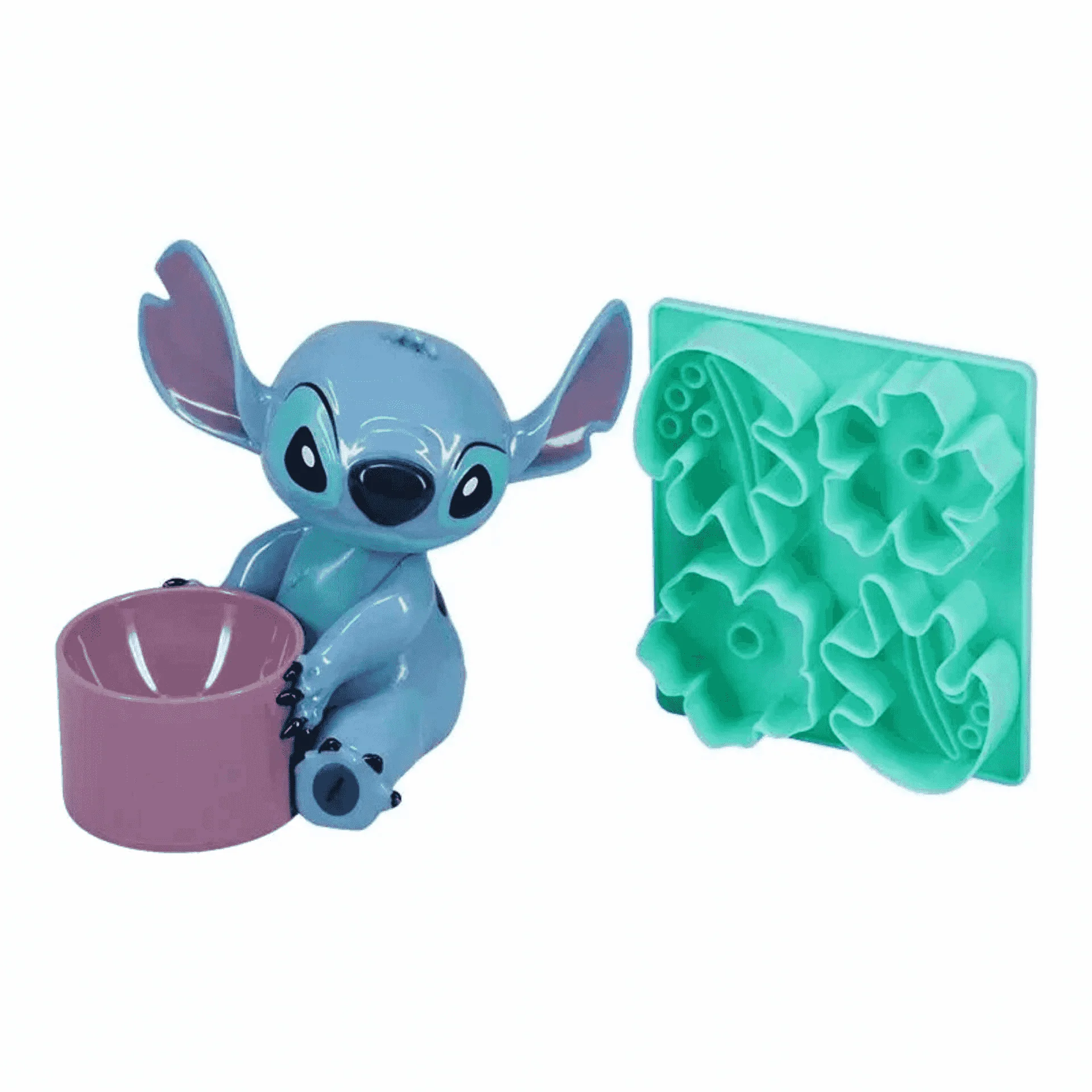 Set de Huevera y Molde para Tostadas Stitch Disney