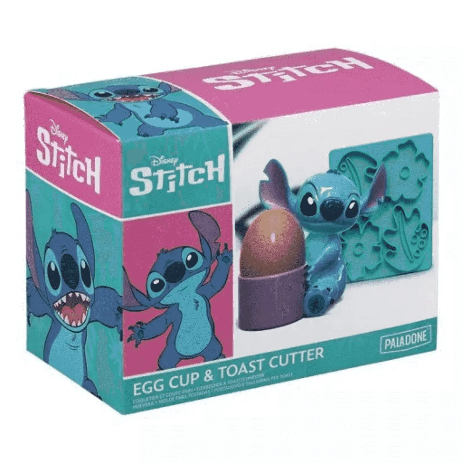 Set de Huevera y Molde para Tostadas Stitch Disney - Image 2