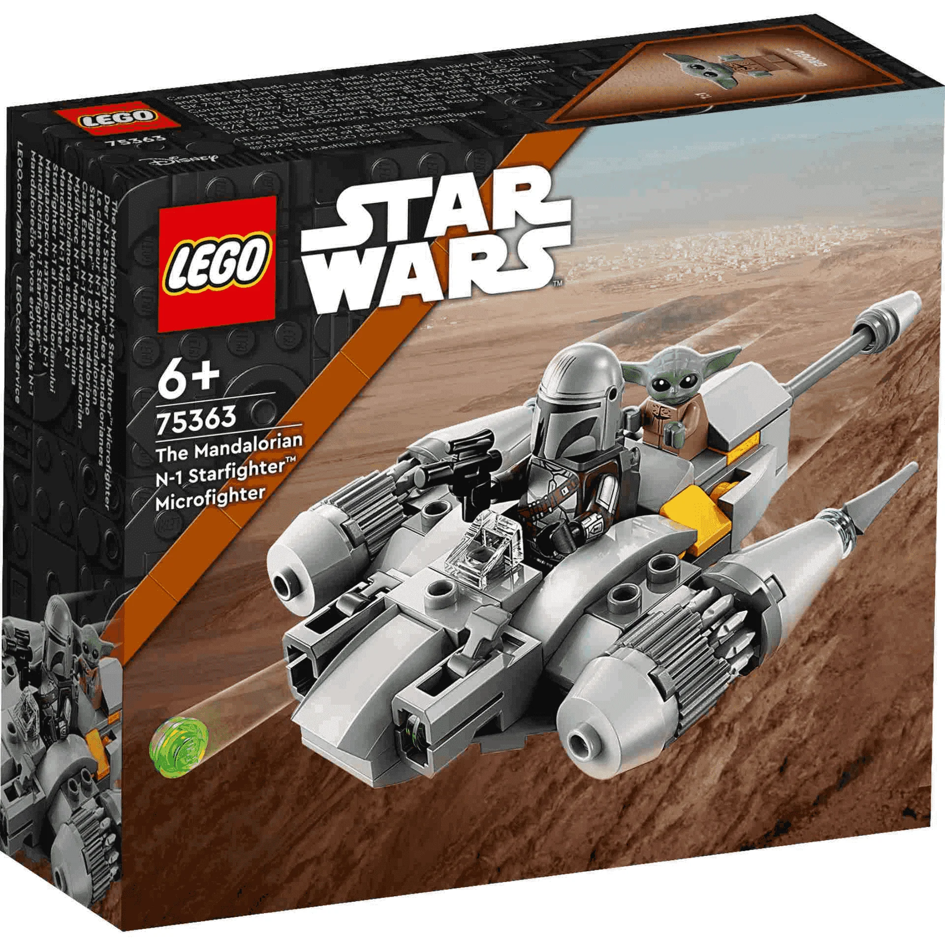 Set de juguete de construcción LEGO Star Wars 75363 Microfighter Caza Estelar N-1 de The Mandalor - Image 2