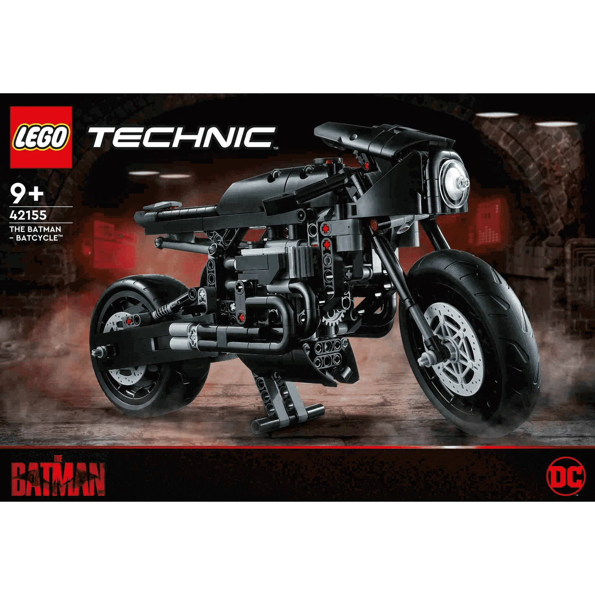 Set de juguete para construir LEGO Technic 42155 THE BATMAN BATMOTO 641 piezas - Image 3