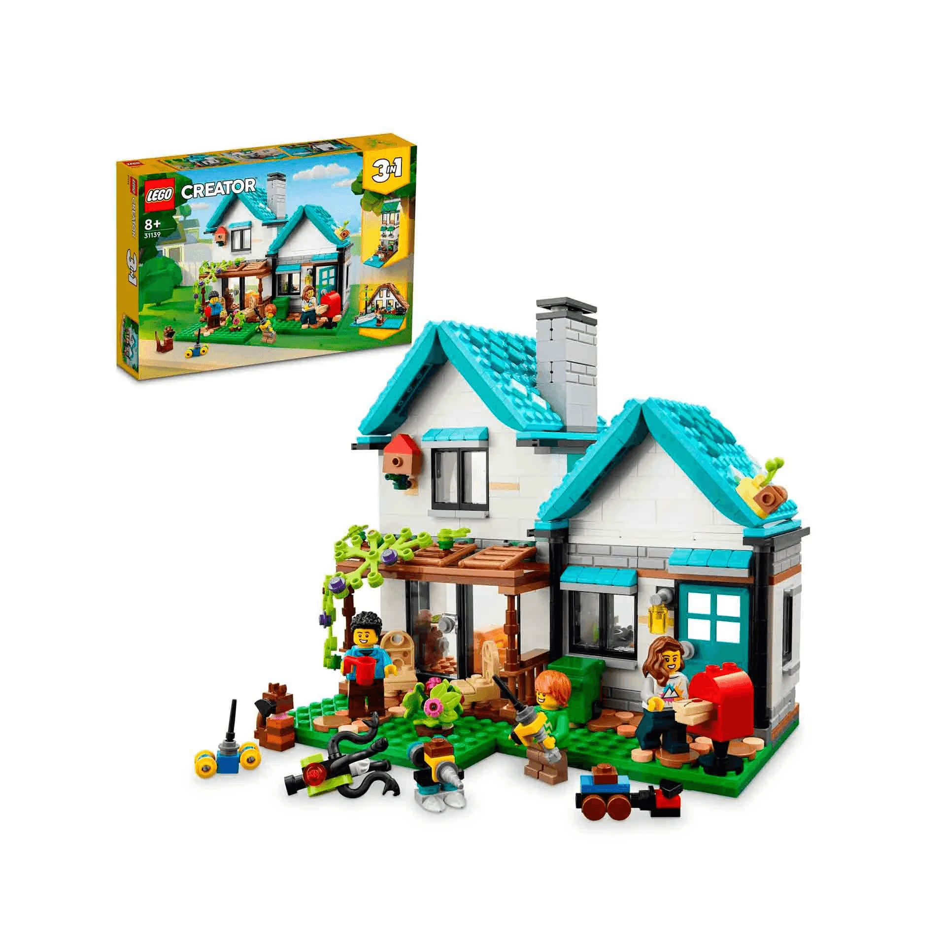 Set de juguetes de construcción LEGO Creator 31139 Casa Confortable 808 piezas - Image 2