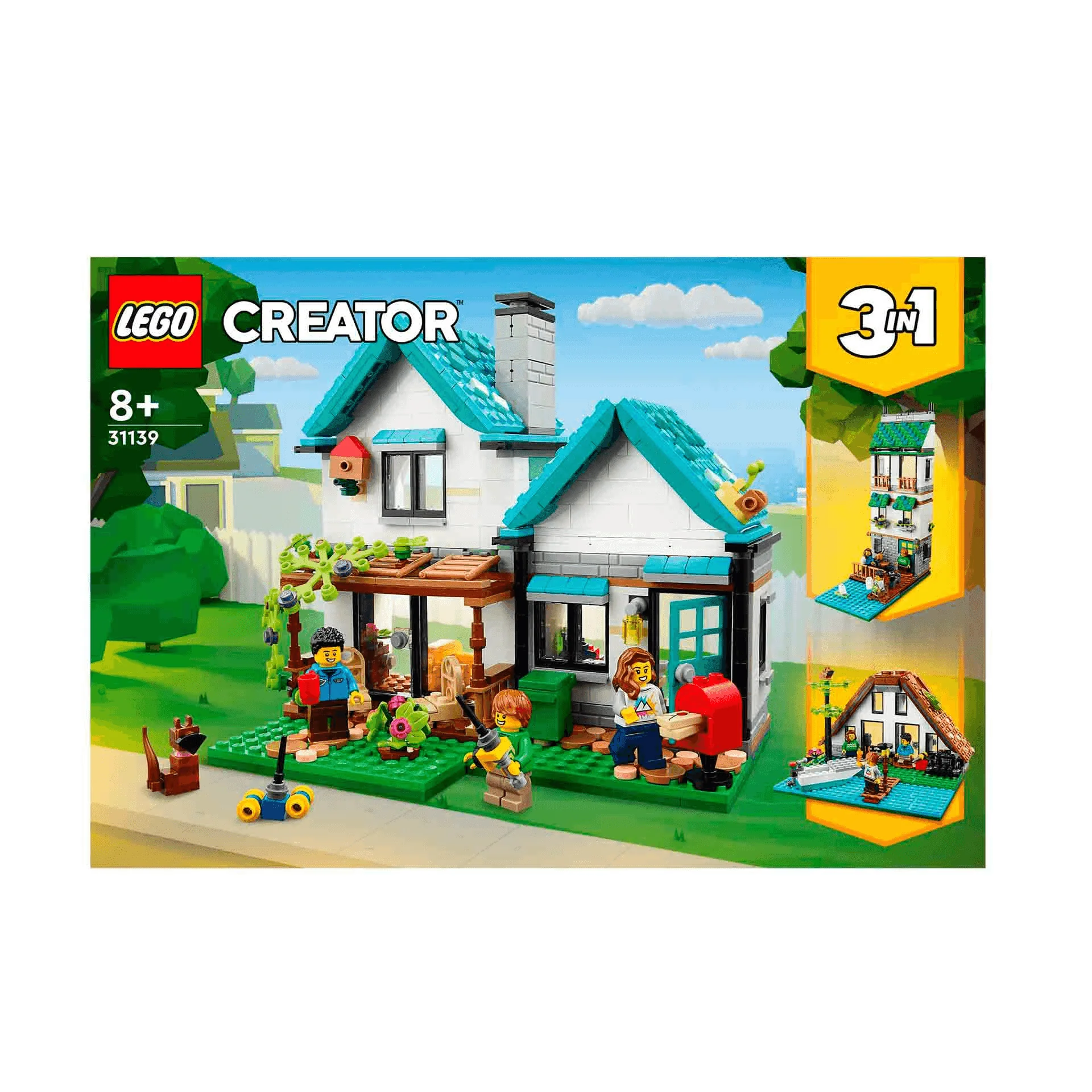 Set de juguetes de construcción LEGO Creator 31139 Casa Confortable 808 piezas - Image 4