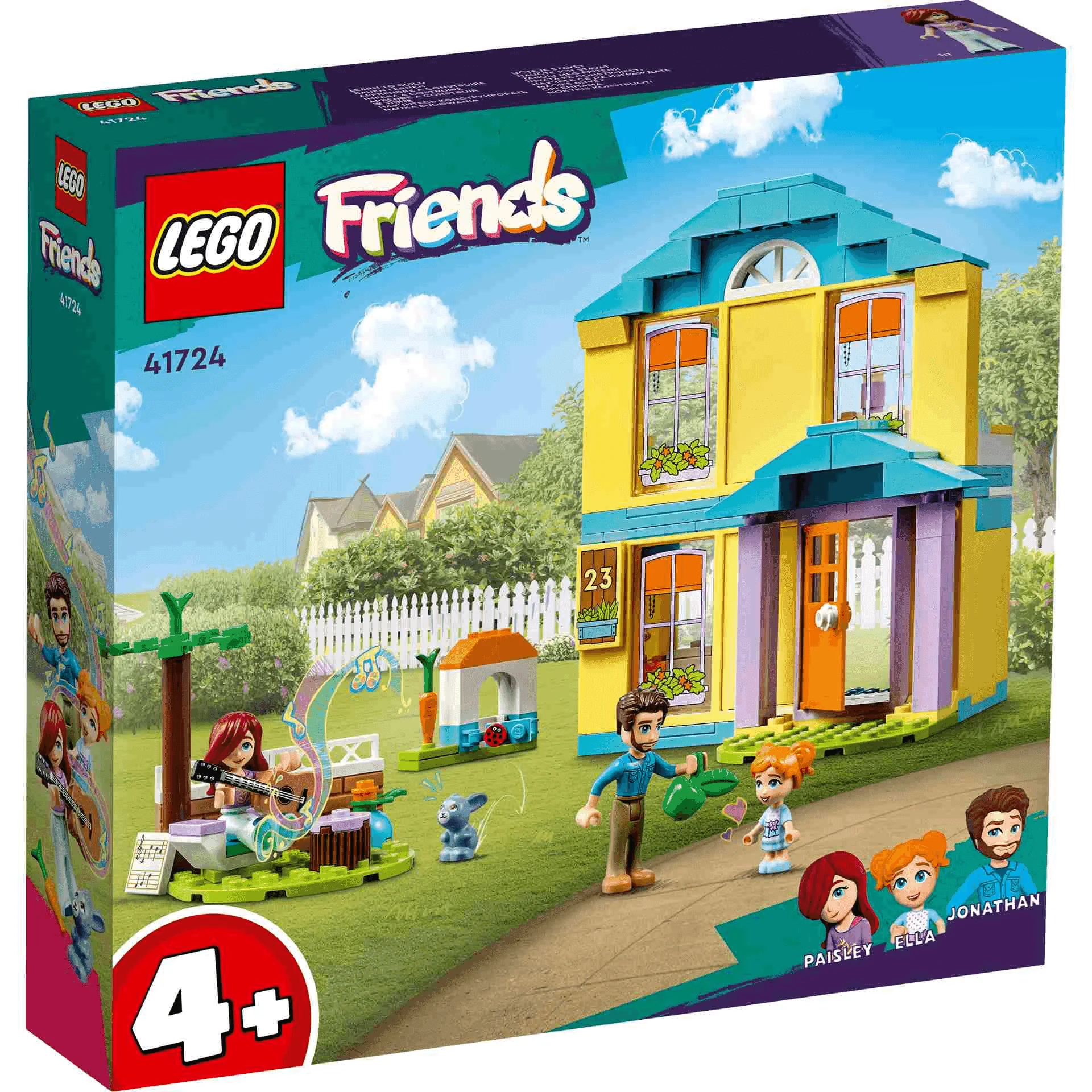 Set de juguetes de construcción LEGO Friends 41724 Casa de Paisley 185 piezas - Image 5