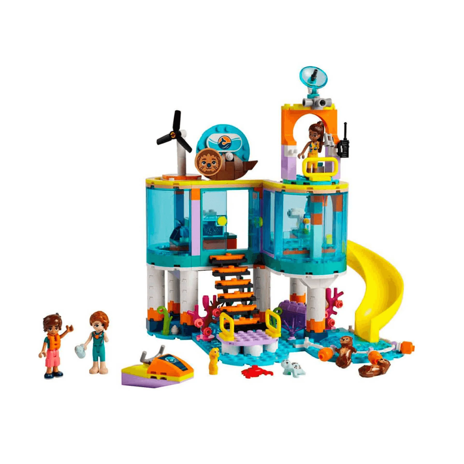Set de juguetes de construcción LEGO Friends 41736 Centro de Rescate Marítimo 376 piezas