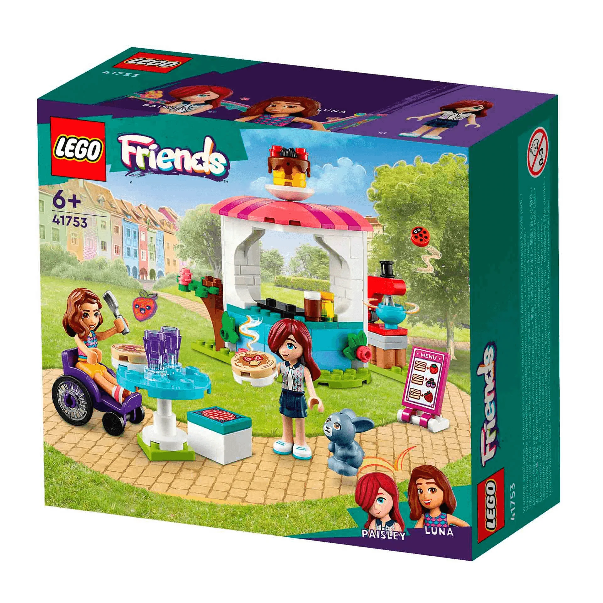 Set de juguetes de construcción LEGO Friends 41753 Puesto de Tortitas 157 piezas