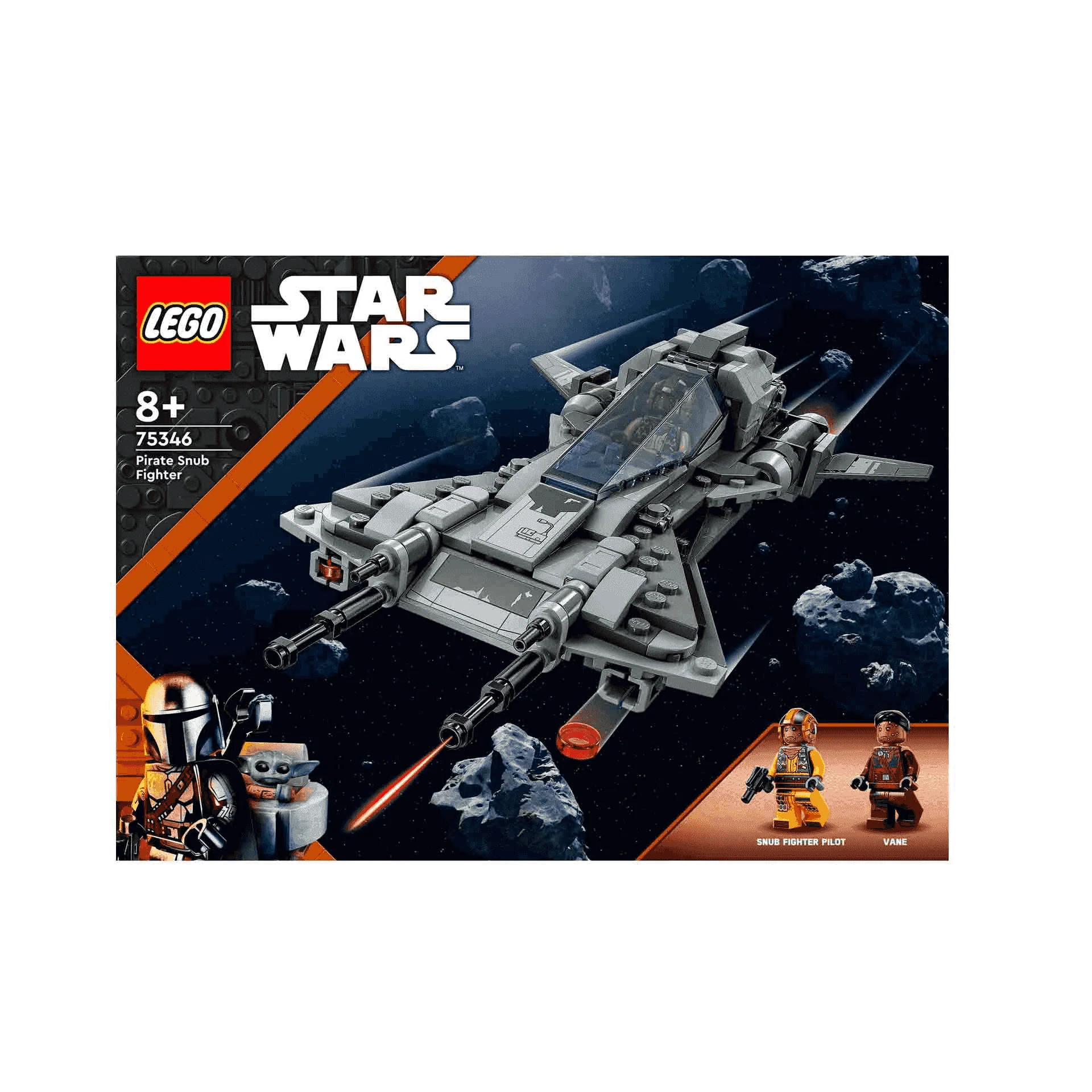 Set de juguetes de construcción LEGO Star Wars 75346 Caza Snub Pirata 285 piezas - Image 2