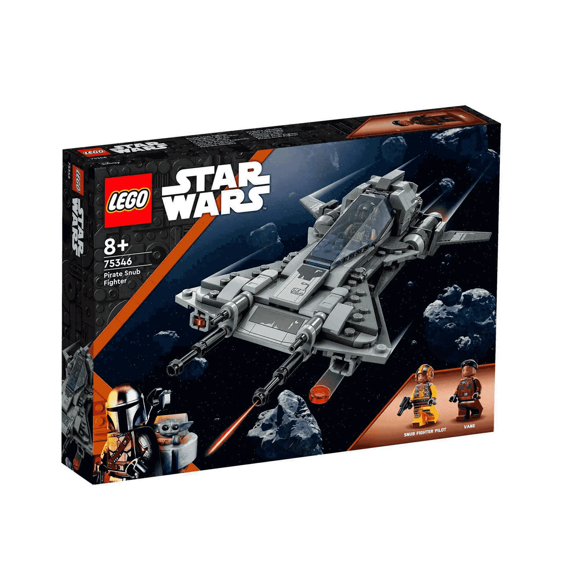 Set de juguetes de construcción LEGO Star Wars 75346 Caza Snub Pirata 285 piezas - Image 5