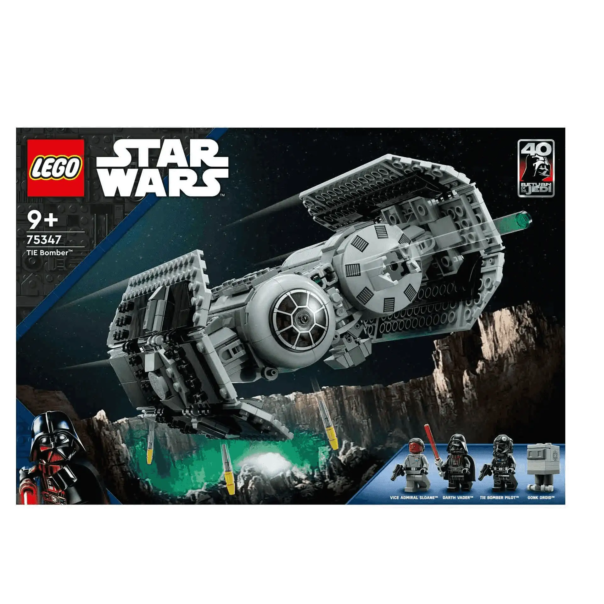 Set de juguetes de construcción LEGO Star Wars 75347 Bombardero TIE (625 piezas) - Image 4