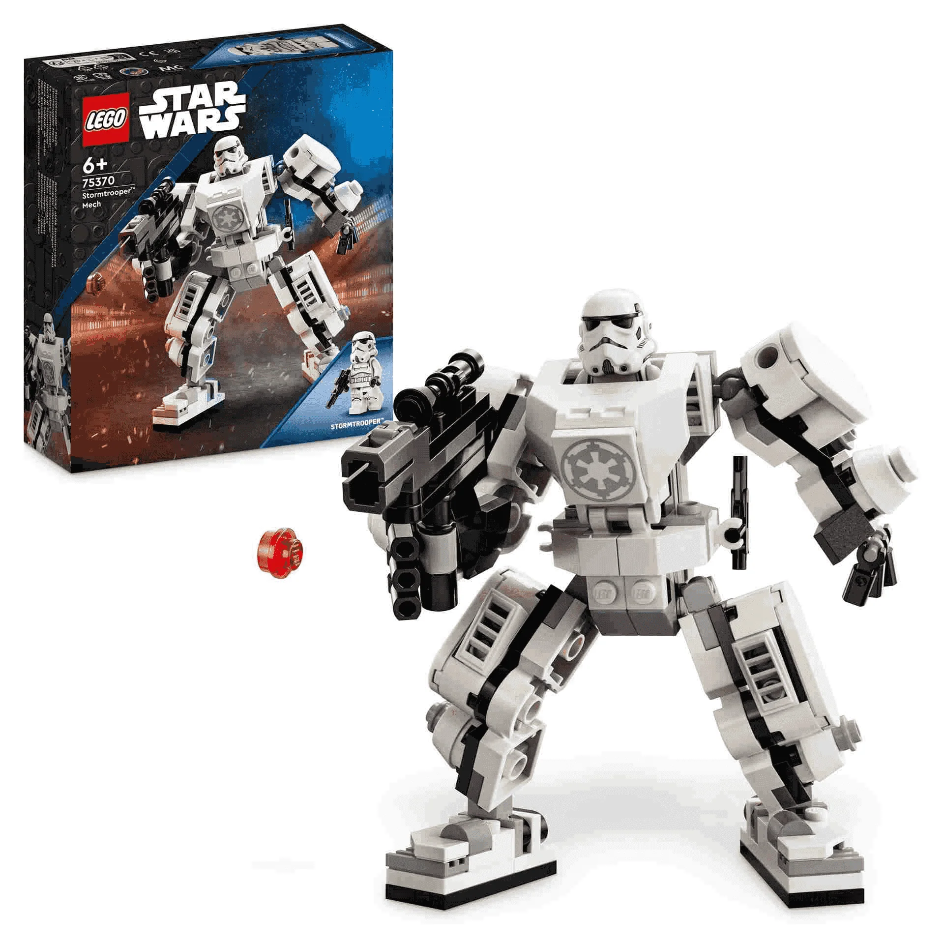 Set de juguetes de construcción LEGO Star Wars 75370 Meca de Soldado de Asalto 138 piezas