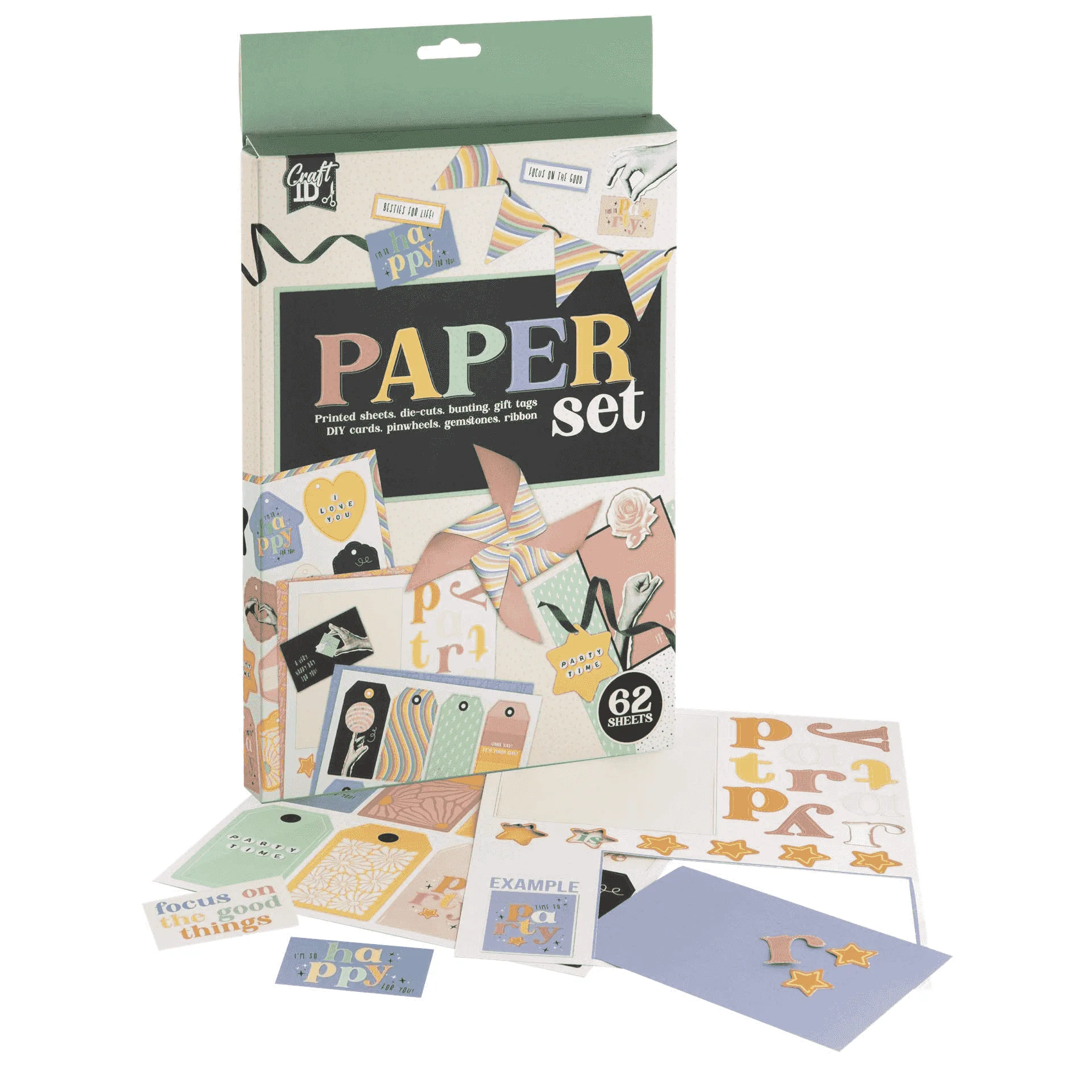 Set de papel creativo A4 – 62 páginas - Image 2