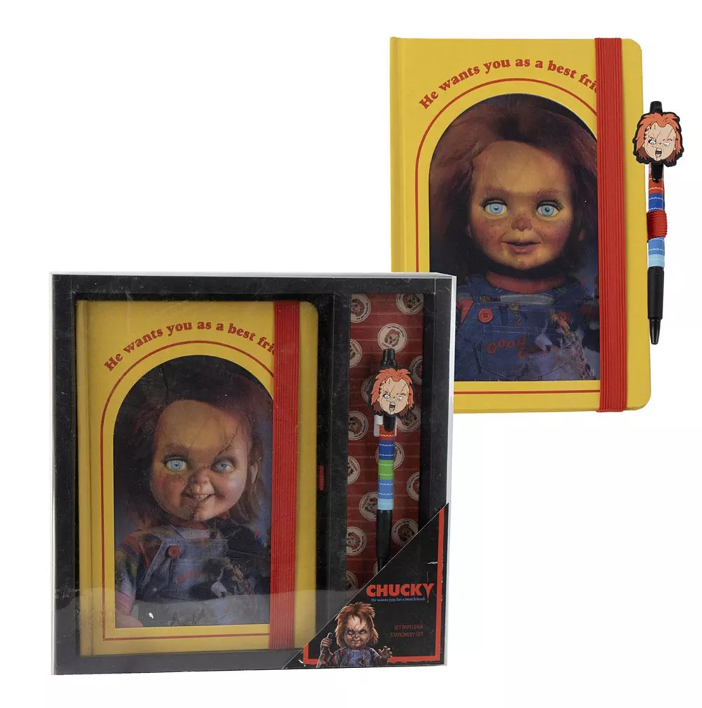 Set de Papelería Chucky Cuaderno + Bolígrafo - Image 2