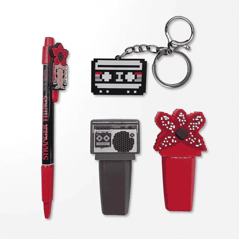 Set de Papelería Stranger Things – 4 Piezas