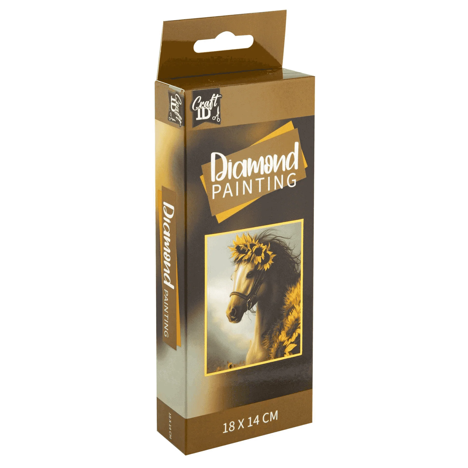 Set de pintura diamante animales Craft ID – 4 diseños surtidos 18x14 cm - Image 2