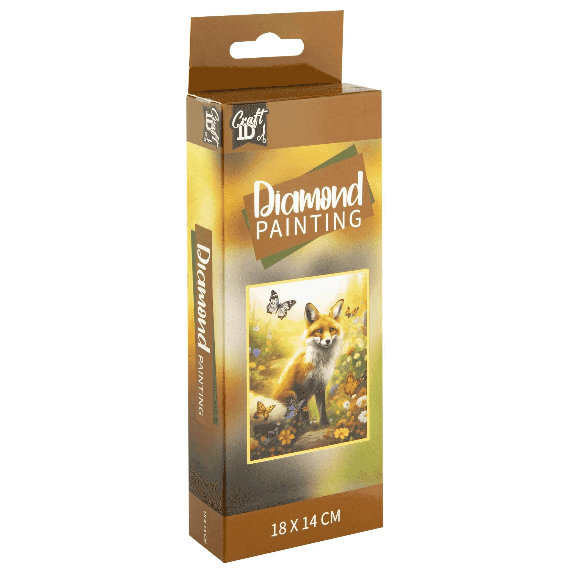 Set de pintura diamante animales Craft ID – 4 diseños surtidos 18x14 cm - Image 3