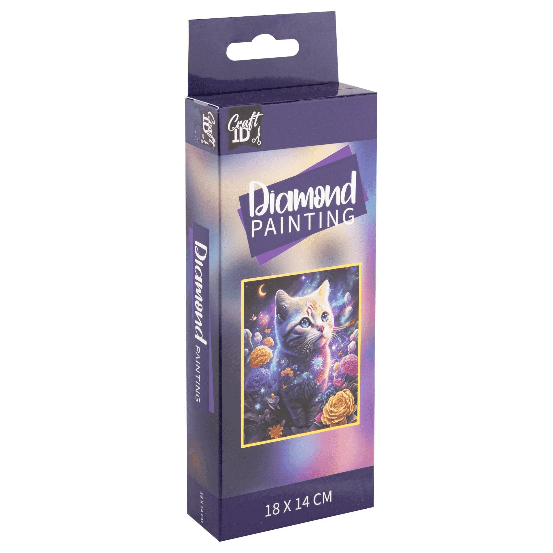 Set de pintura diamante animales Craft ID – 4 diseños surtidos 18x14 cm - Image 4