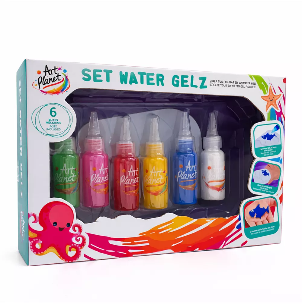 Set Water Gelz Art Planet – Crea figuras 3D de gel en agua