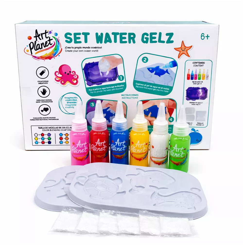 Set Water Gelz Art Planet – Crea figuras 3D de gel en agua - Image 4