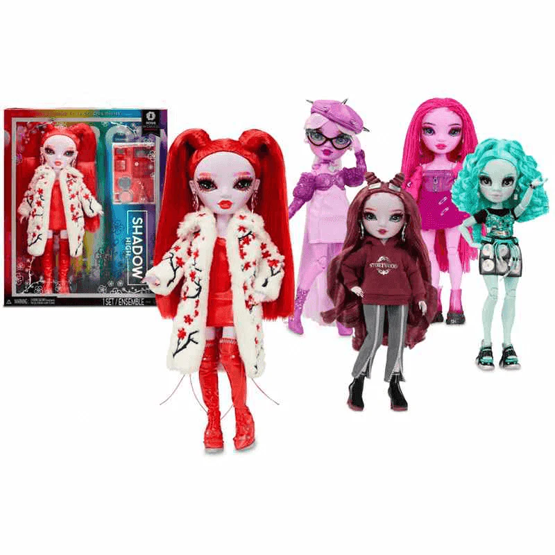 Shadow High Muñeca de moda Serie 3 - Scarlet Rose (Granate) - Image 5