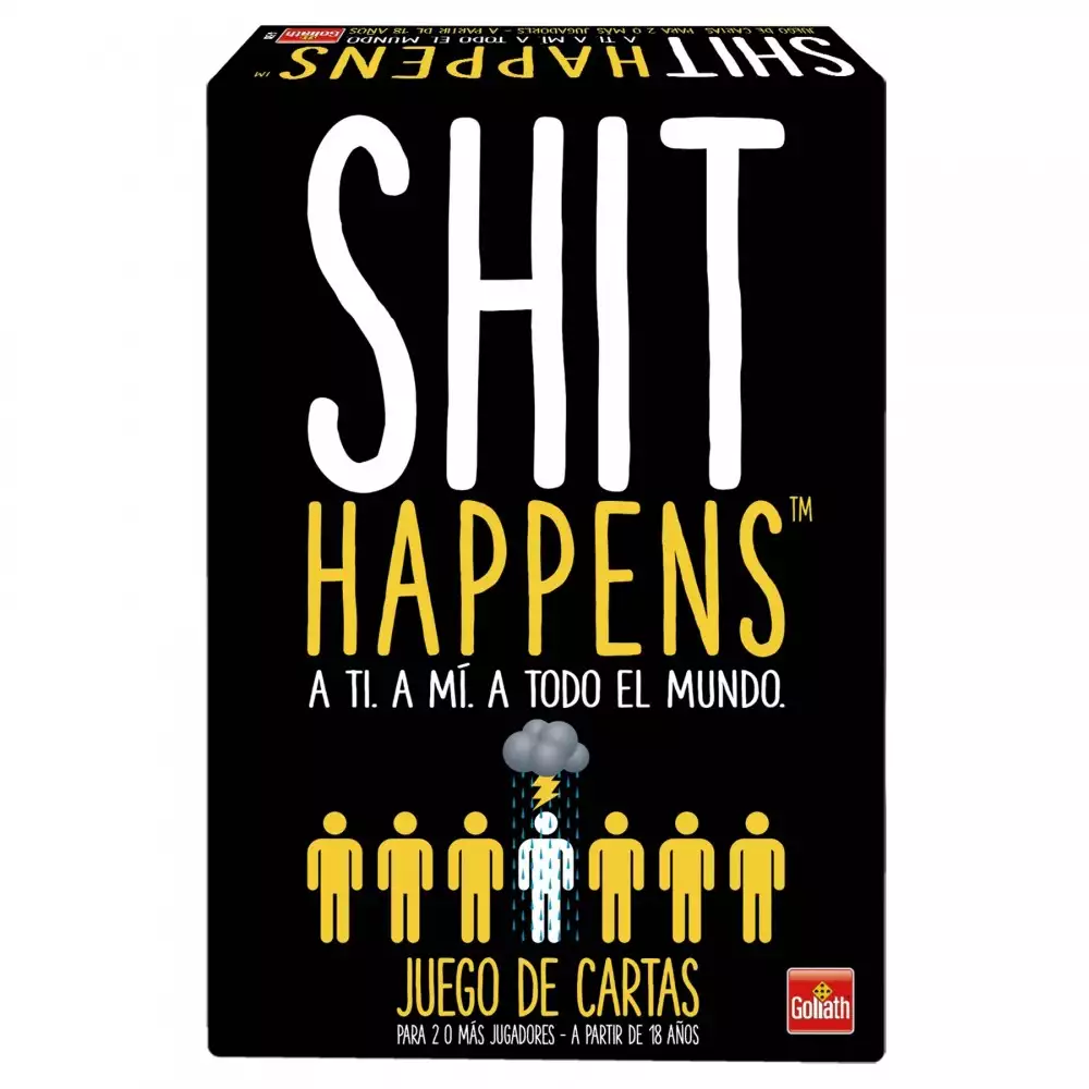 Shit Happens Juego de Mesa Bizak +18