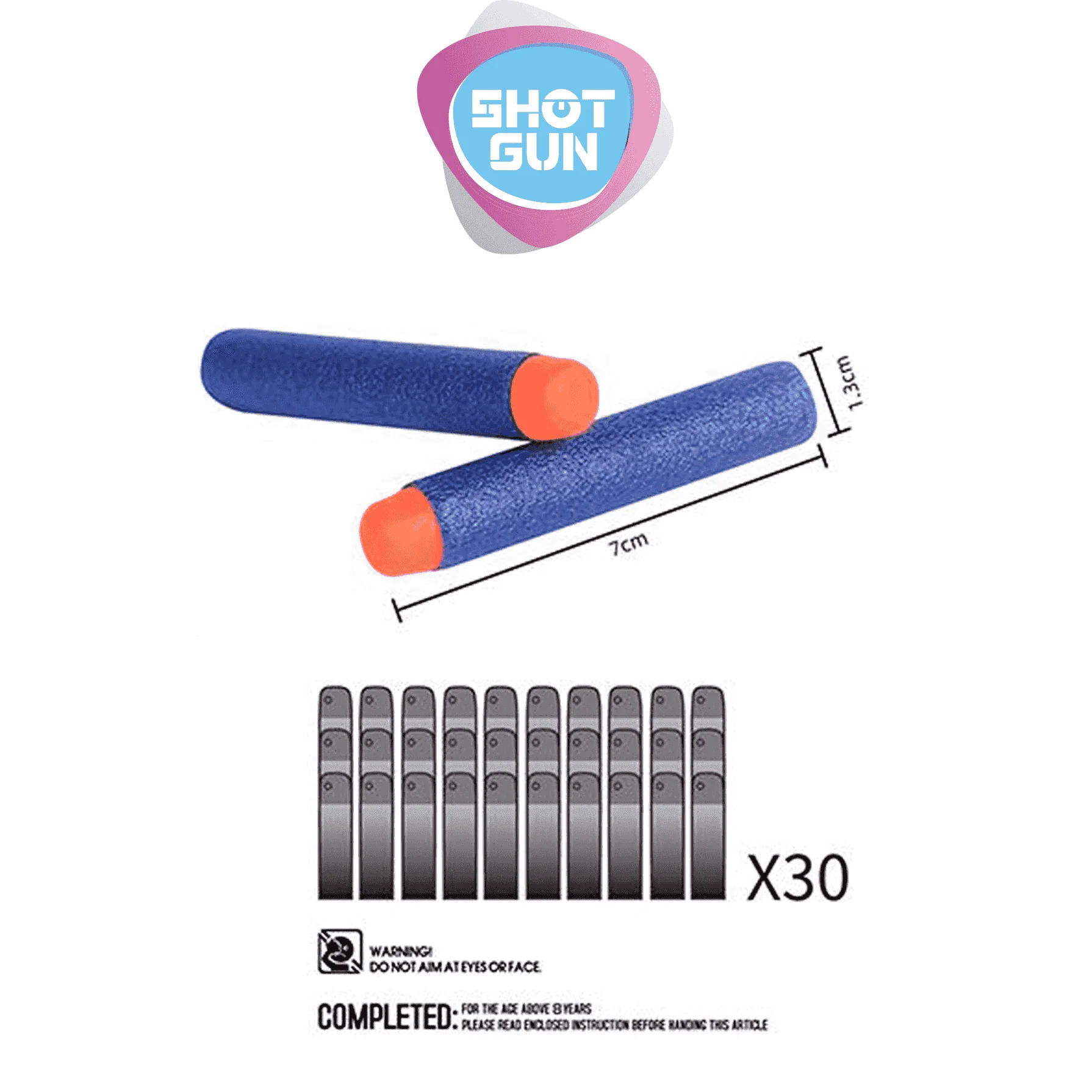 Shot Gun Set 30 Dardos - Image 2