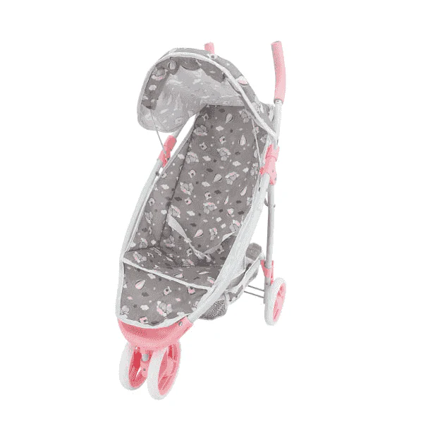 Silla de Paseo Confort 3 Ruedas Nubes PequeBB – Carrito plegable para muñecas