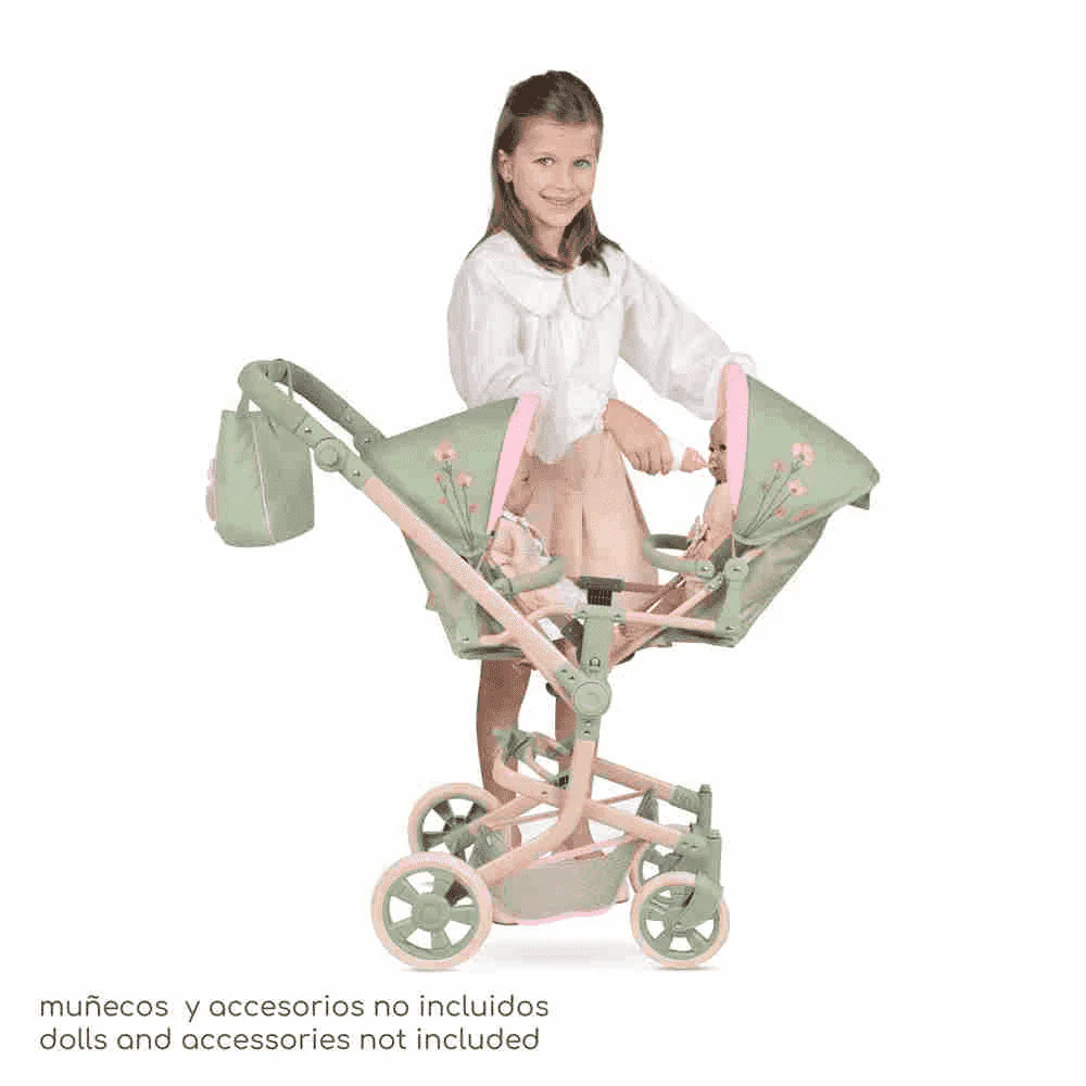 Silla Gemelar de Muñecas Botanic Plegable Multiposición - Image 12