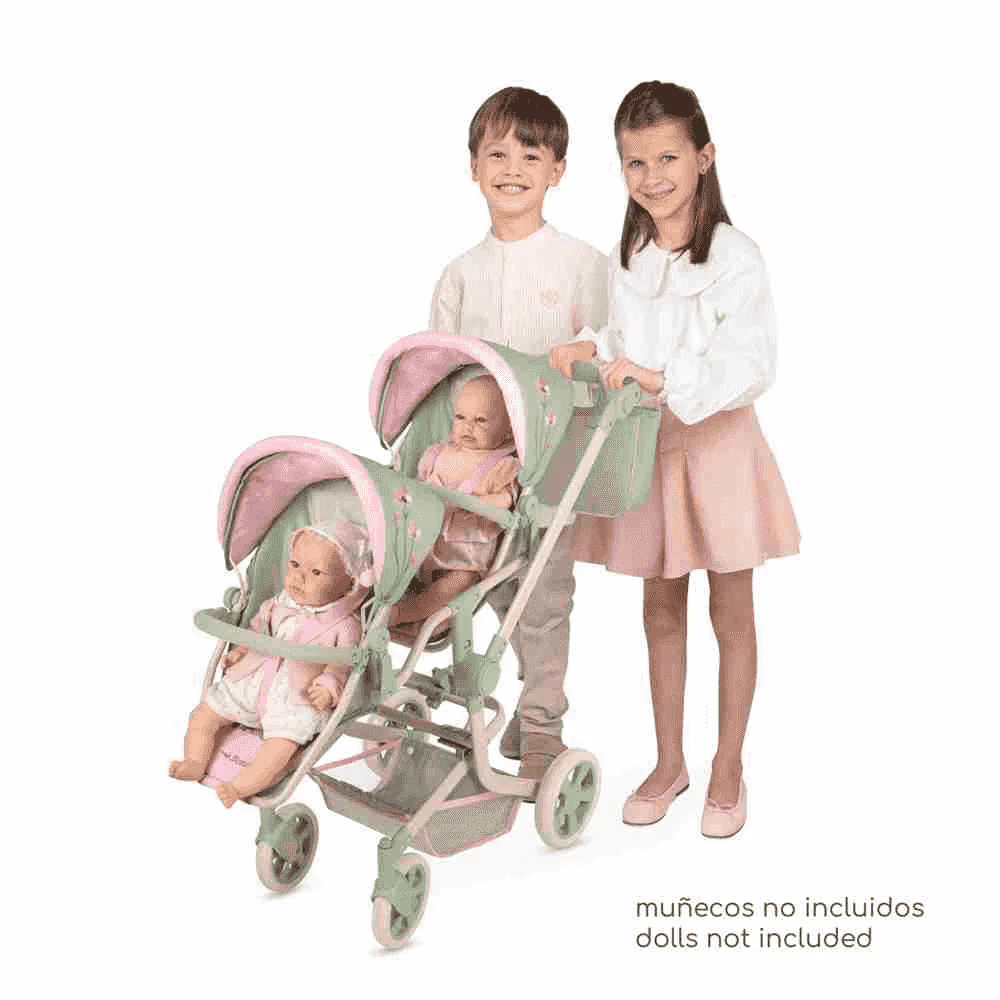 Silla Gemelar de Muñecas Botanic Plegable Multiposición - Image 8
