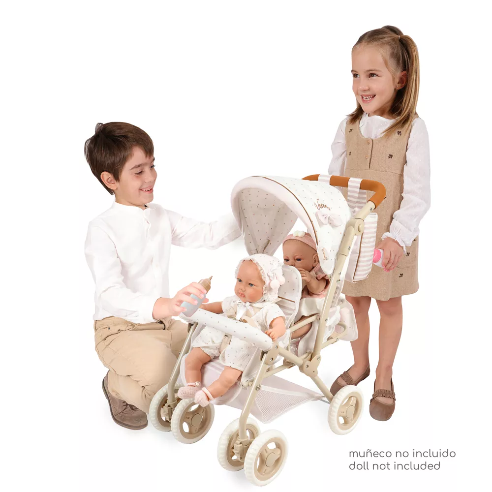 Silla Gemelar Plegable para Muñecas De Cuevas Toys - Image 2