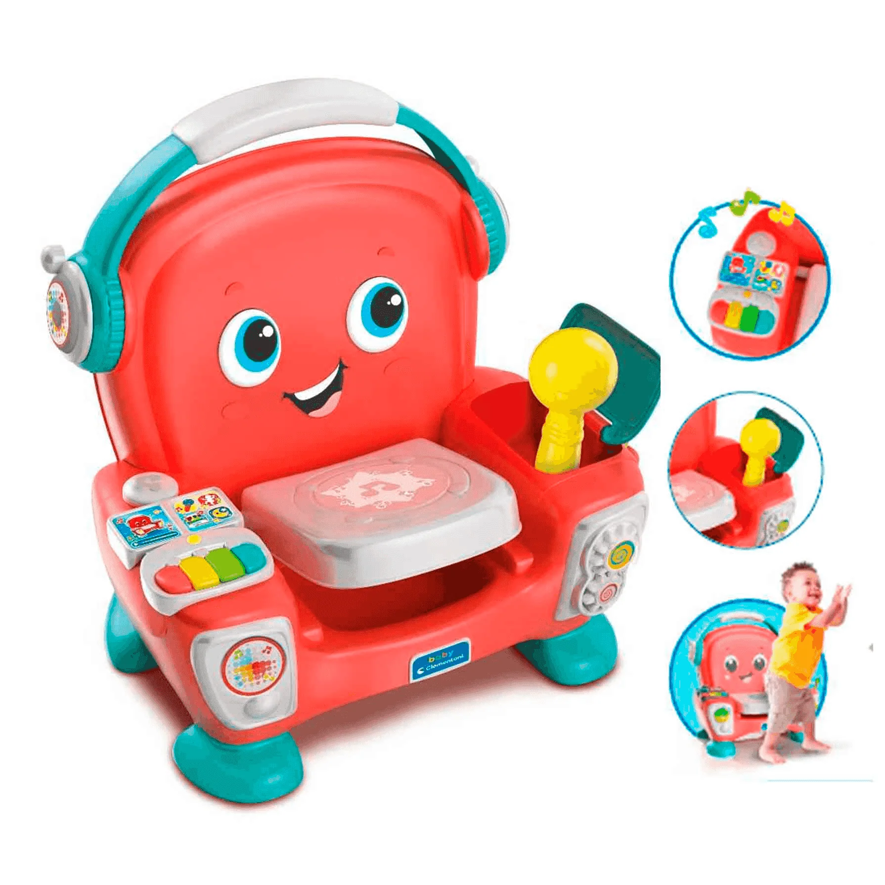 Sillón Bailón Juguete Infantil Educativo Clementoni