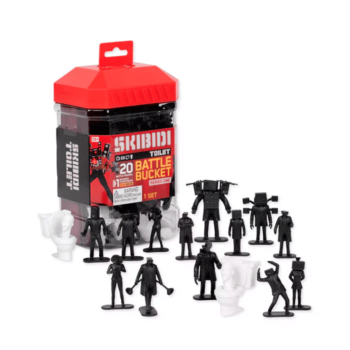 Skibidi Toilet - Battle Bucket de 20 Figuras de Acción - Image 2