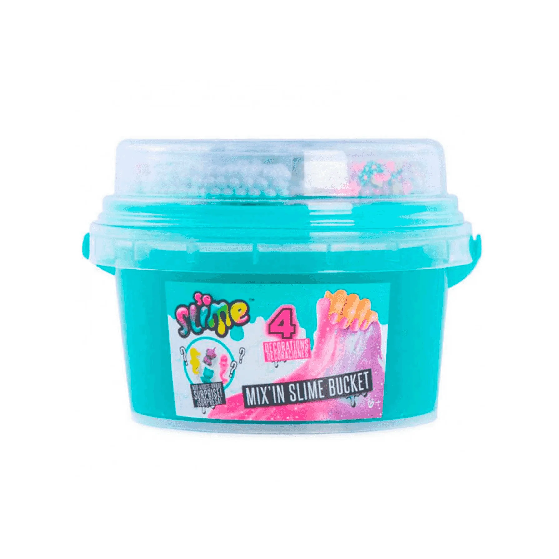 Slime Bucket Con Decoraciones Diferentes Modelos - Image 2