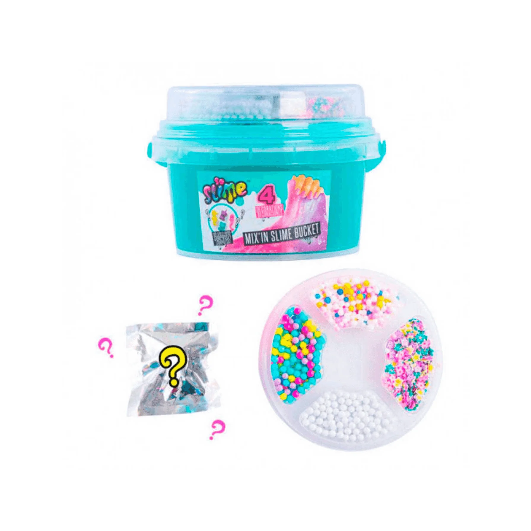 Slime Bucket Con Decoraciones Diferentes Modelos - Image 3
