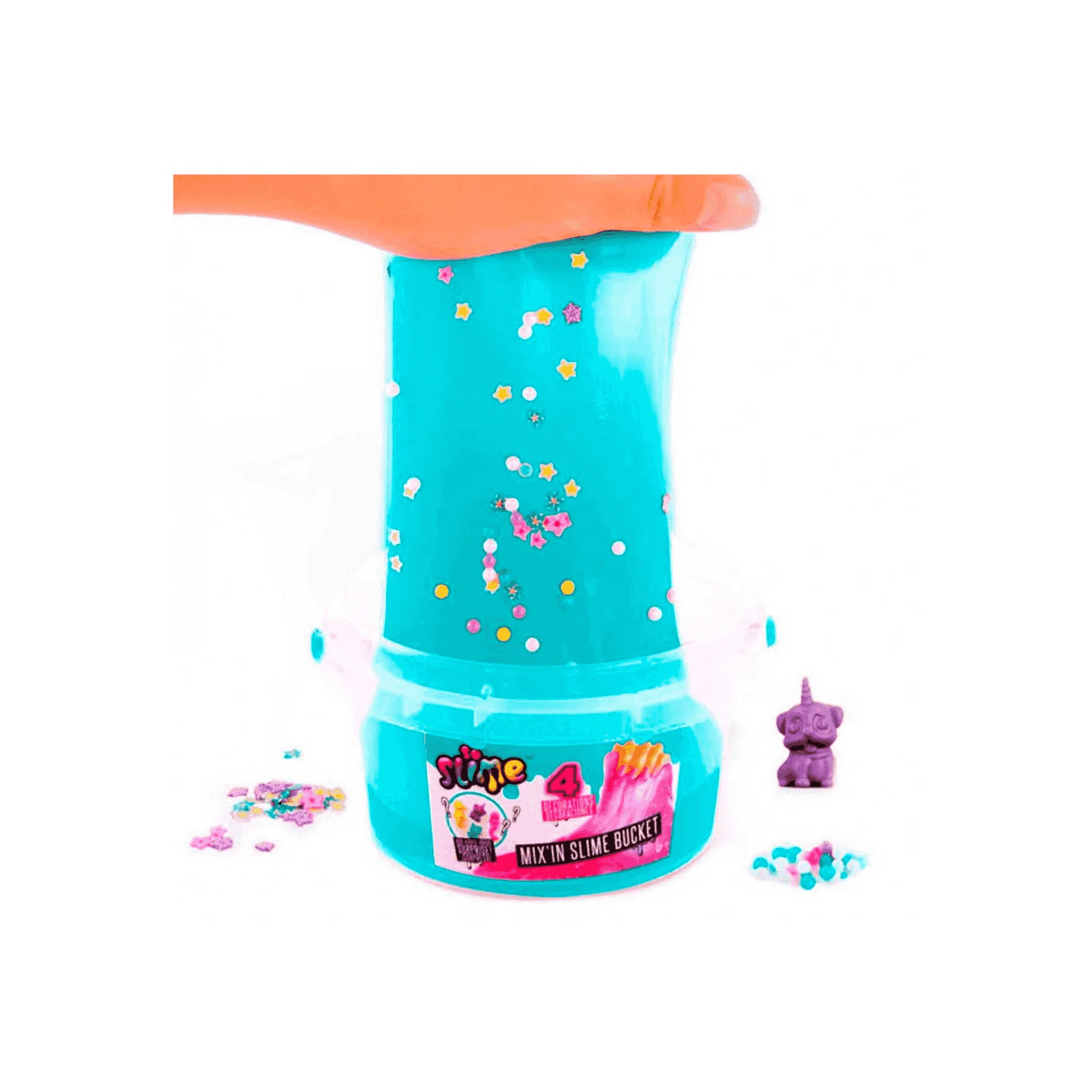 Slime Bucket Con Decoraciones Diferentes Modelos - Image 4