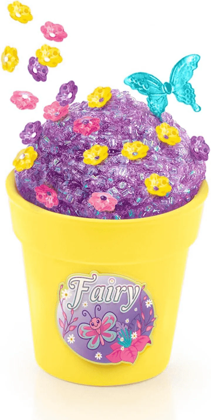 Slime Flower 1 Maceta So Slime DIY Canal Toys – Slime Perfumado con Flor y Decoraciones - Image 5
