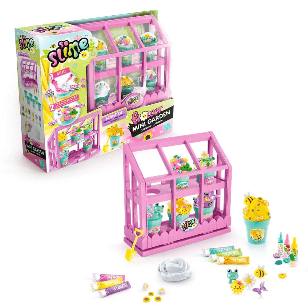 Slime Flower Mini Garden So Slime DIY Canal Toys – JardÃn Creativo de Slime con Macetas