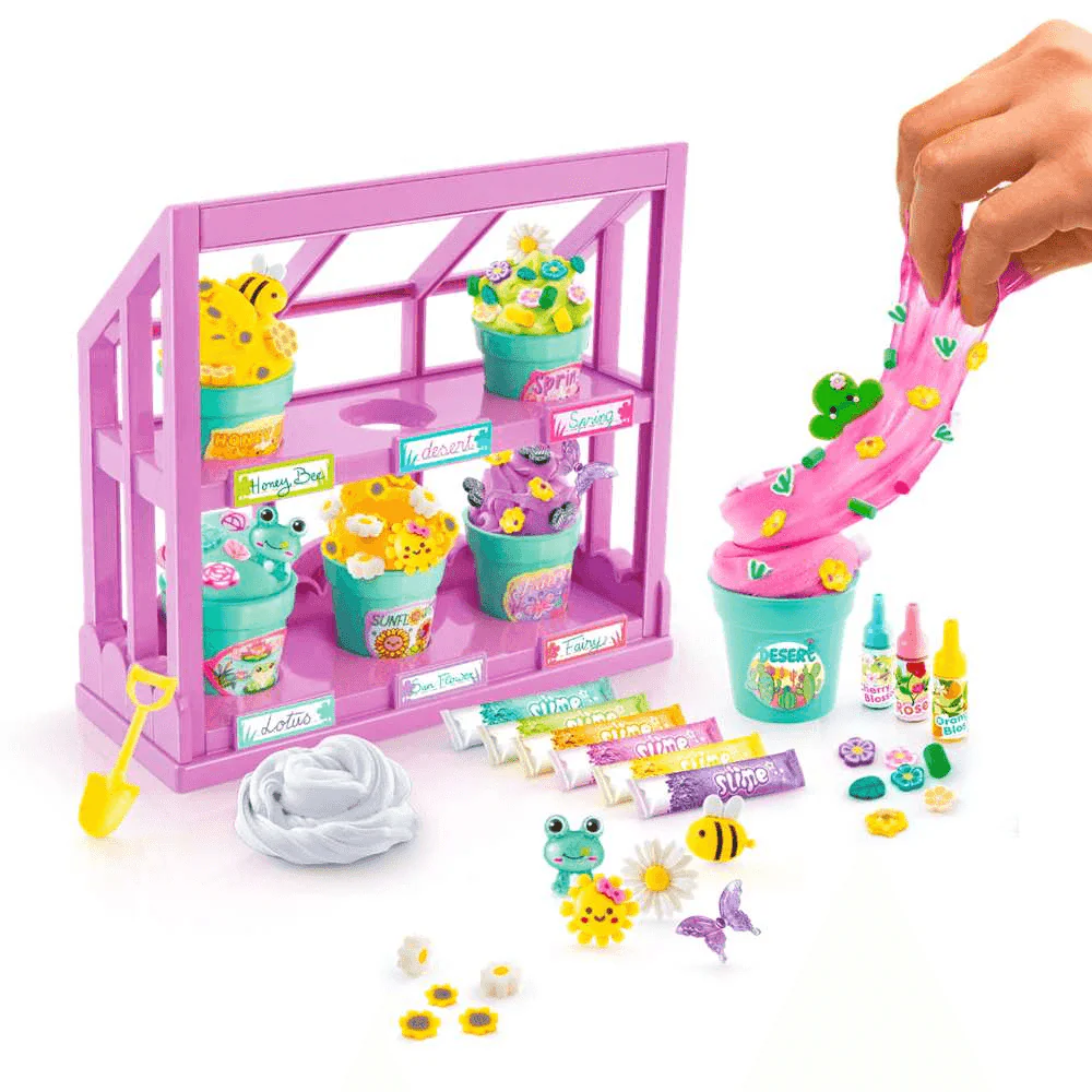 Slime Flower Mini Garden So Slime DIY Canal Toys – JardÃn Creativo de Slime con Macetas - Image 3