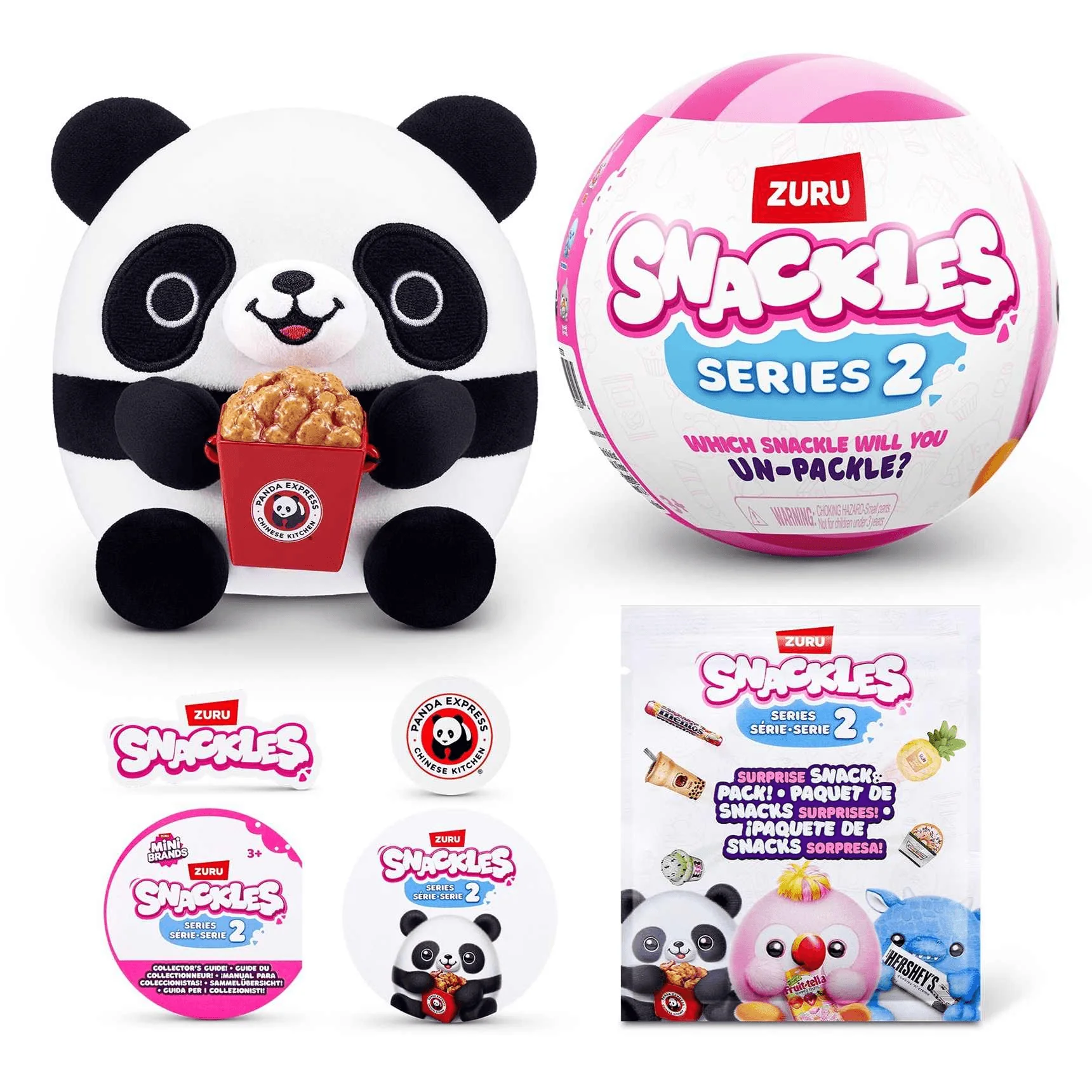 Snackles Serie 2 Peluche sorpresa surtidos de ZURU - Image 2