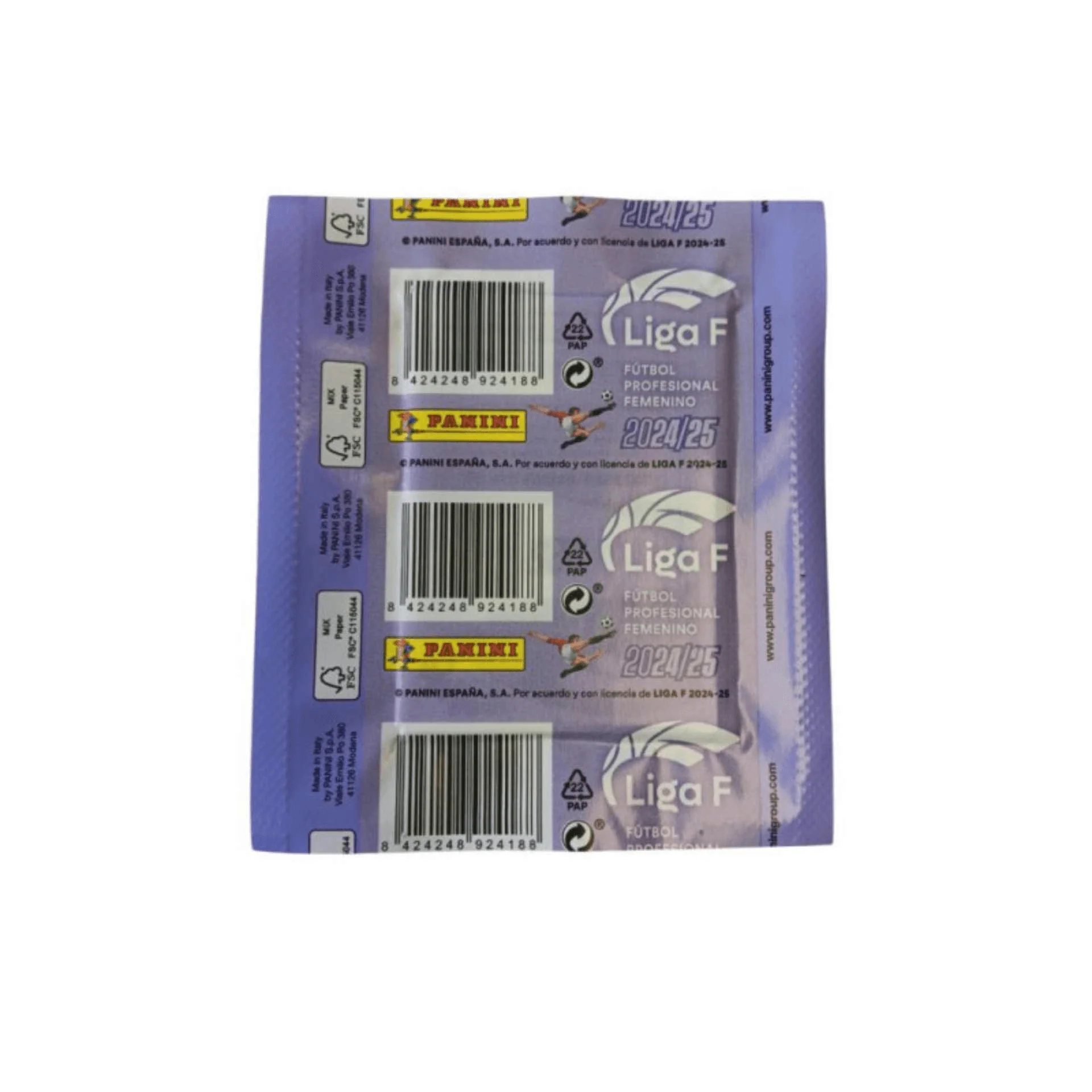 Sobre de Cromos Liga Femenina 24/25 8 Cromos por Sobre - Image 2