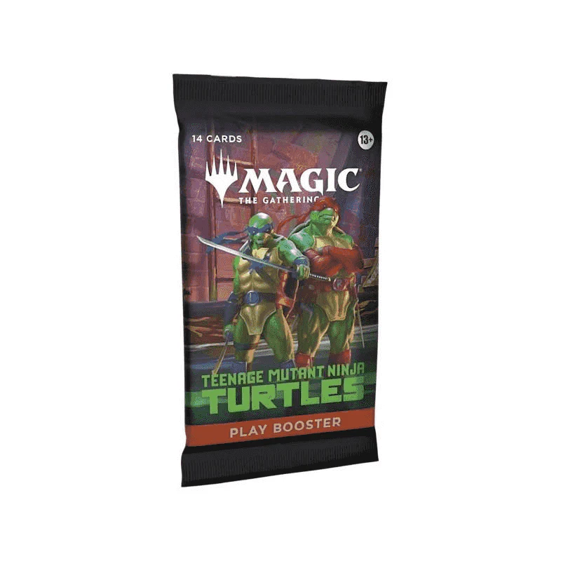 Sobre de juego Teenage Mutant Ninja Turtles (Inglés) – Cartas coleccionables TMNT para fans y juego