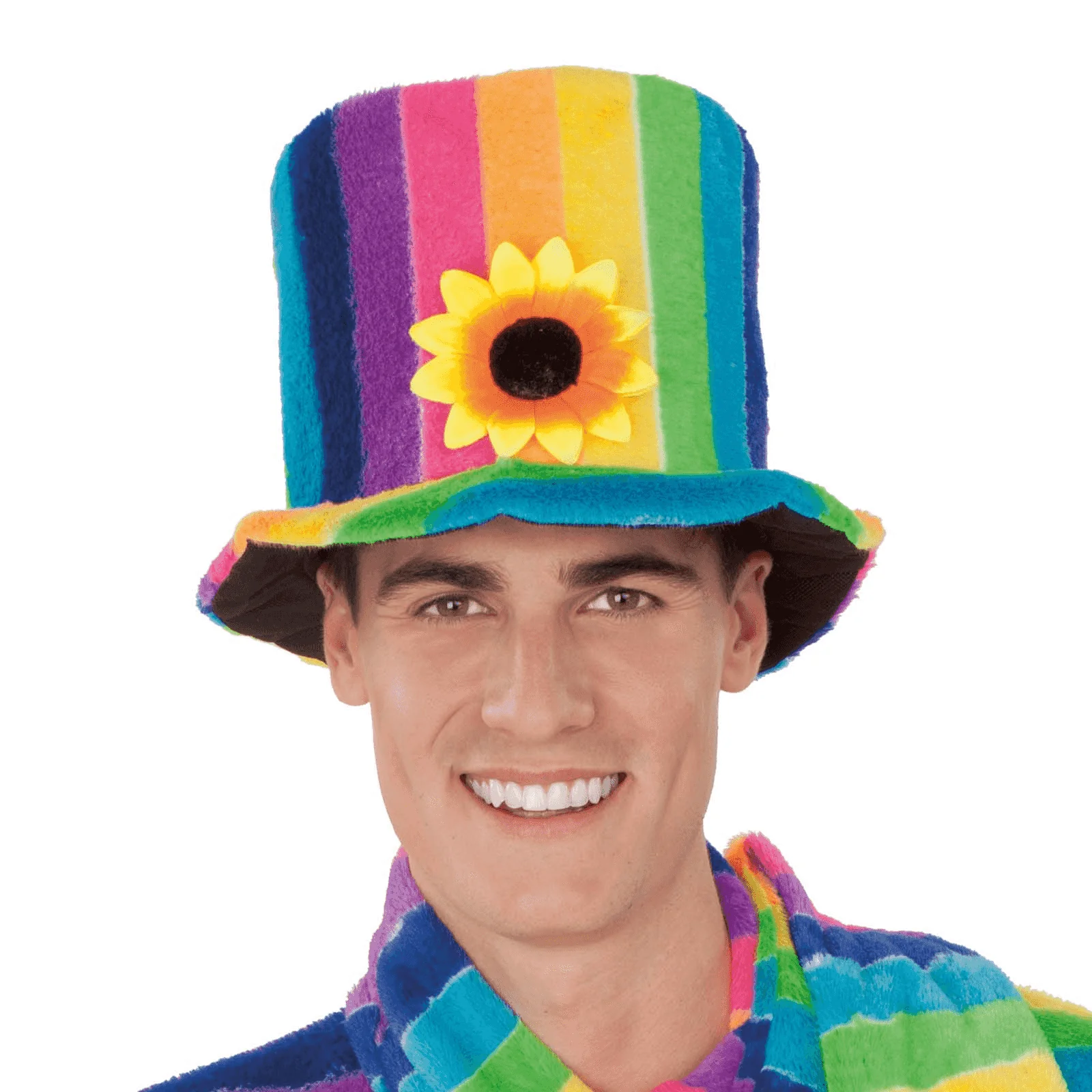 Sombrero Arcoíris color multicolor para disfraz